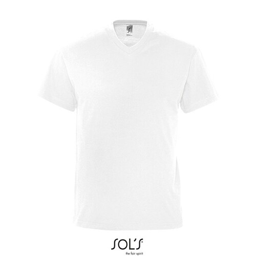 SOL´S V-Neck T-Shirt Victory (White, 3XL)