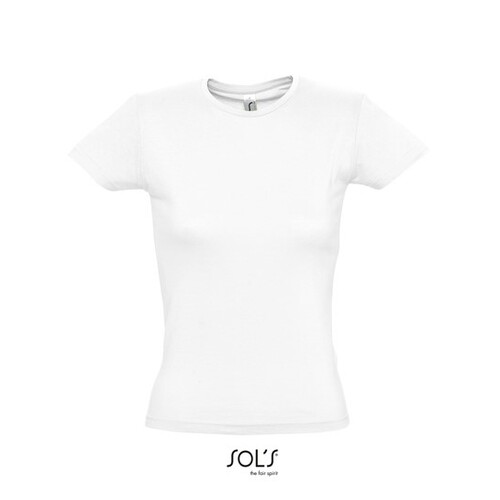 SOL´S Women´s T-Shirt Miss (White, XXL)