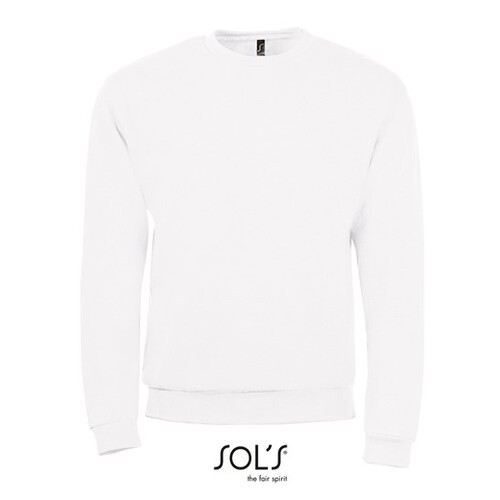 SOL´S Men´s Spider Round-Neck Sweatshirt (White, 3XL)