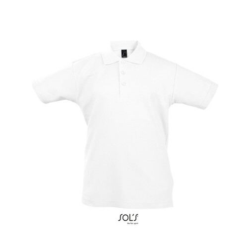 SOL´S Kids´ Summer Polo II (White, 12 Jahre (142/152))