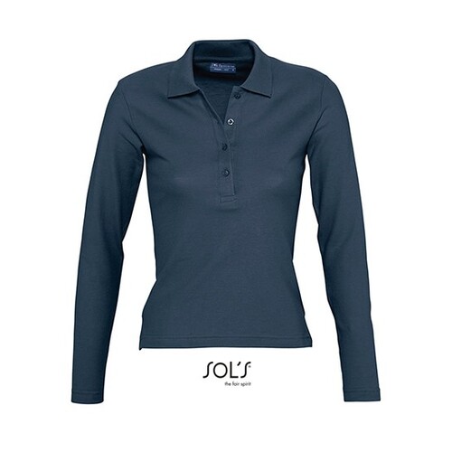 Ladies` Longsleeve Polo Podium