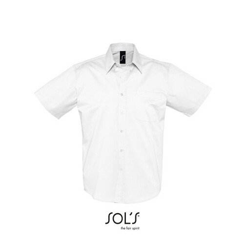 SOL´S Twill Shirt Brooklyn (White, 4XL)