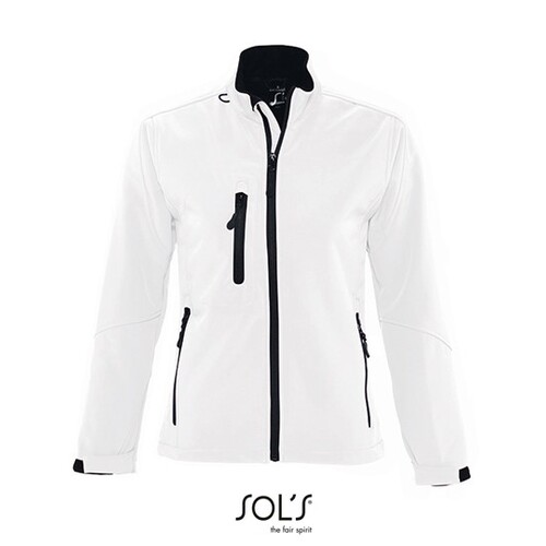 SOL´S Women´s Softshell Jacket Roxy (White, XXL)