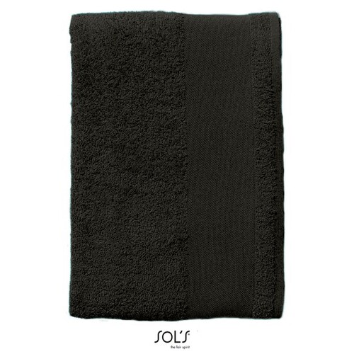 SOL´S Hand Towel Island 50 (Black, 50 x 100 cm)