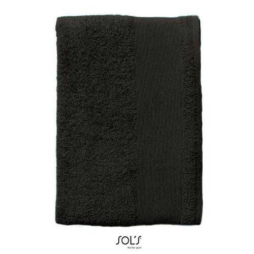 SOL´S Bath Towel Island 70 (Black, 70 x 140 cm)