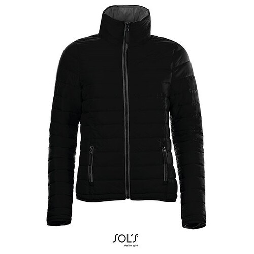 SOL´S Women´s Light Padded Jacket Ride (Black, S)