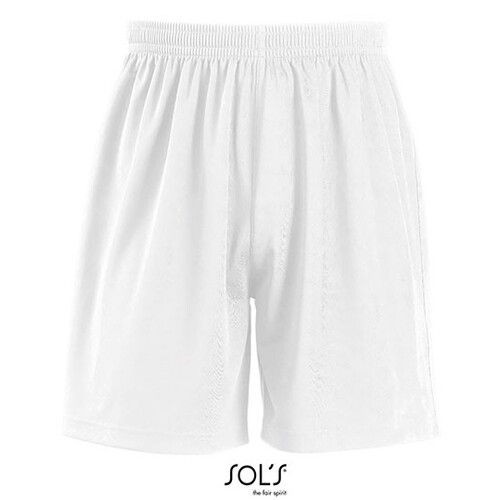 SOL´S Basic Shorts San Siro 2 (White, XXL)