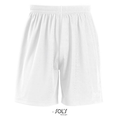 SOL´S Kids´ Basic Shorts San Siro 2 (White, 12 Jahre (152))