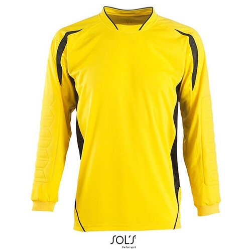 SOL´S Goalkeepers Shirt Azteca (Lemon, Black, XXL)