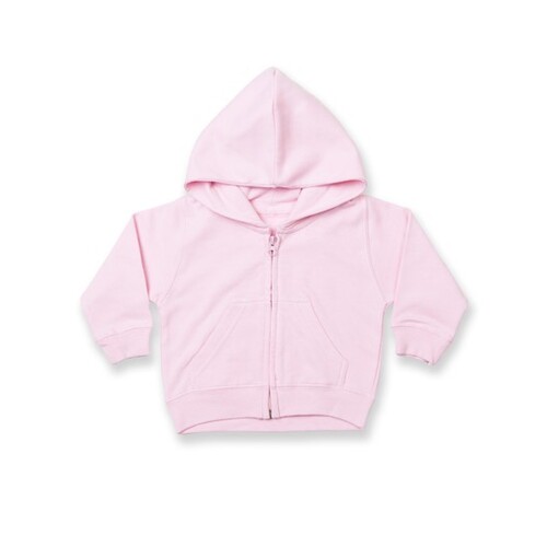 Larkwood Zip Through Hooded Sweatshirt (Pale Pink, 24/36 Monate)