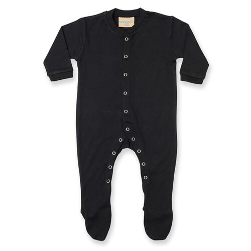 Larkwood Baby Sleepsuit (Black, new born)
