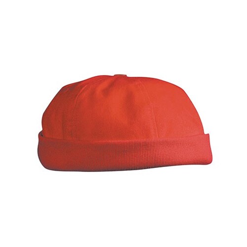 Myrtle beach 6 Panel Chef Cap (Red, One Size)