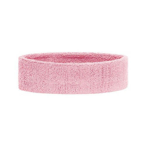 Myrtle beach Terry Headband (Light Pink, One Size)