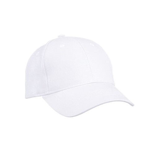 Myrtle beach 6 Panel Cap Heavy Cotton (White, One Size)