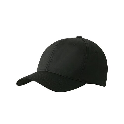 Myrtle beach 6 Panel High Performance Flexfit® Cap (Black, S/M (56/57 cm))
