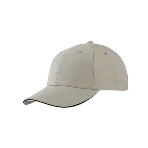 Light brushed Sandwich Cap