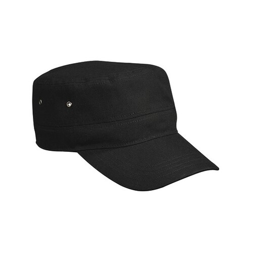 Myrtle beach Kids´ Military Cap (Black, One Size)