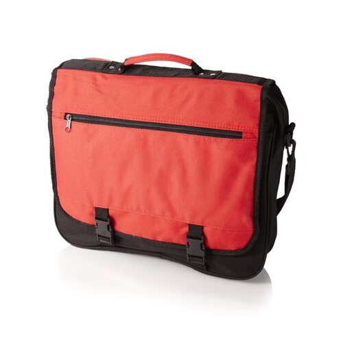 L-merch Anchorage Conference Bag (Red, Black, 40 x 10 x 33 cm)