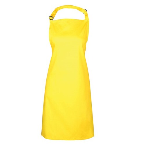 Premier Workwear Colours Collection Bib Apron (Yellow (ca. Pantone Yellow C), 72 x 86 cm)