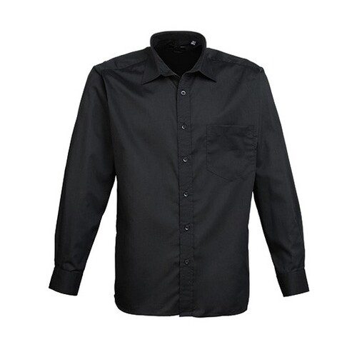 Men's Poplin Long Sleeve Shirt