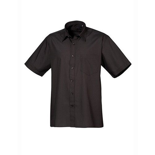 Men`s Poplin Short Sleeve Shirt