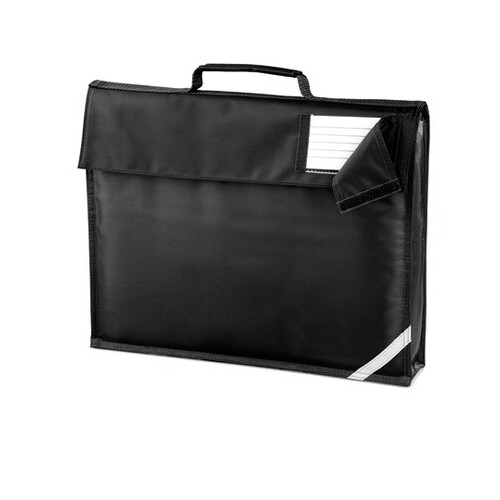 Quadra Junior Book Bag (Black, 37 x 30 x 6 cm)