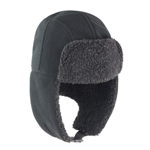 Result Winter Essentials Thinsulate Sherpa Hat (Black, S)