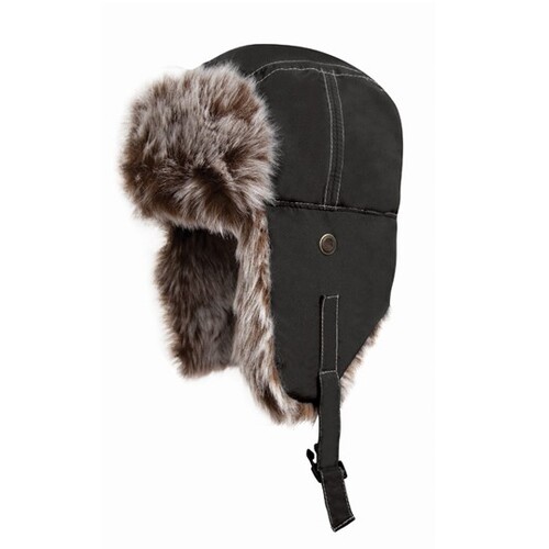 Result Winter Essentials Classic Sherpa Hat (Jet Black, S)