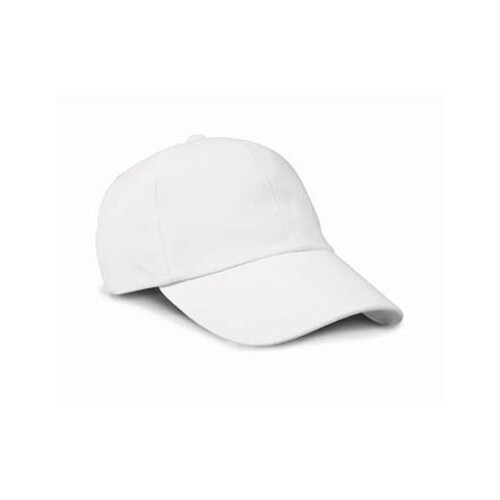 Casquette en coton brossé épais à profil bas