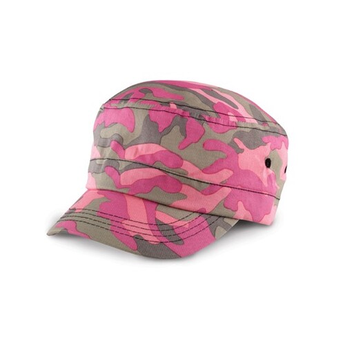 Result Headwear Urban Camo Cap (Pink Camo, One Size)