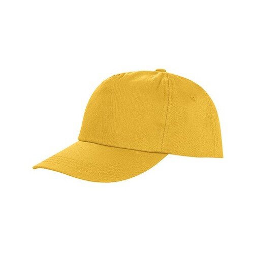 Result Headwear Houston 5-Panel Cap (Yellow, One Size)