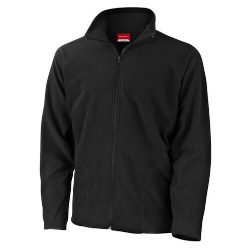 Result Core Micro Fleece Jacket (Black, XS)
