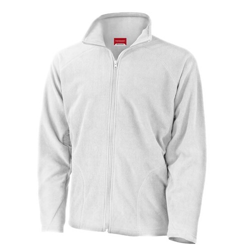 Result Core Micro Fleece Jacket (White, 3XL)