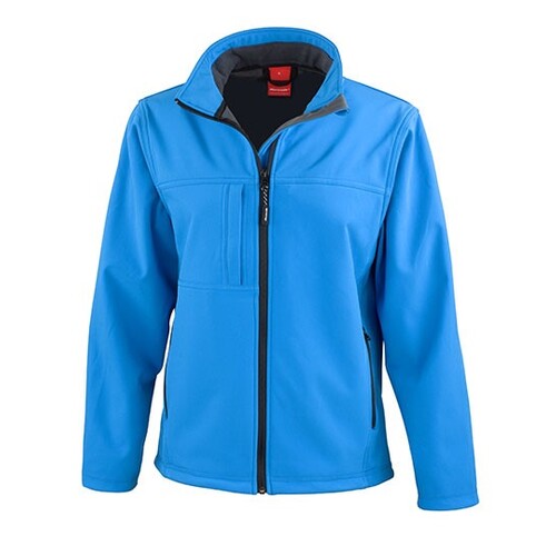 Result Women´s Classic Soft Shell Jacket (Azure, S)