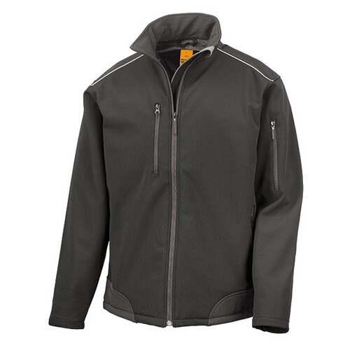 Ripstop Soft Shell Workwear Jacket with Cordura Panels