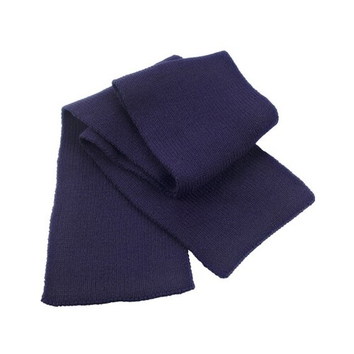 Result Winter Essentials Classic Heavy Knit Scarf (Navy, One Size)