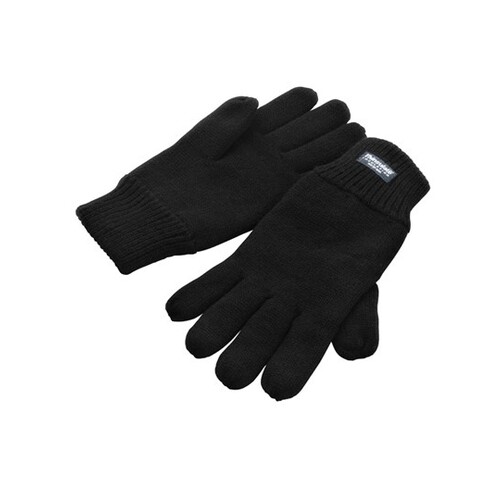 Result Winter Essentials Classic Fully Lined Thinsulate™ Gloves (Black, S/M)