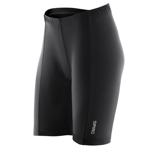 SPIRO Women´s Padded Bikewear Shorts (Black, XS (8))