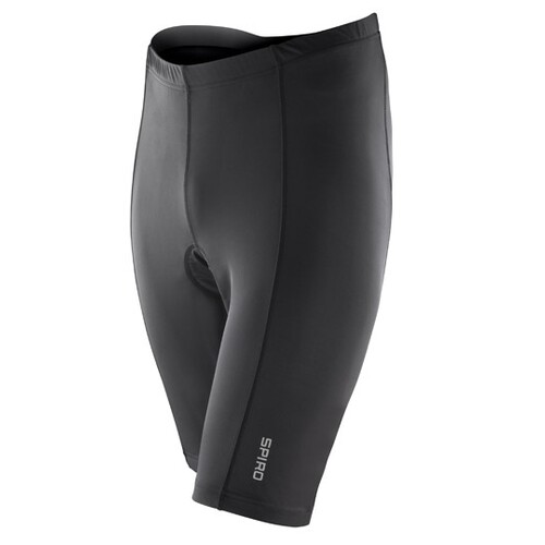 SPIRO Men´s Padded Bikewear Shorts (Black, S)