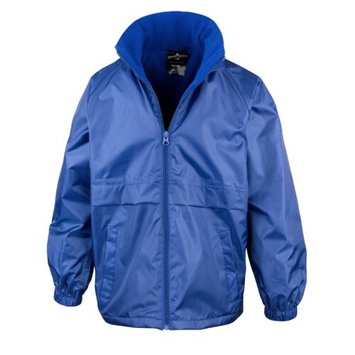 Result Core Junior Microfleece Lined Jacket (Royal, L (9-10))