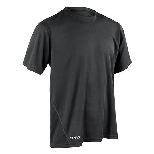 SPIRO Men´s Quick Dry Shirt (Black, S)