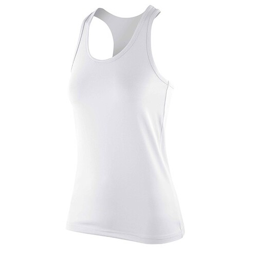 SPIRO Women´s Impact Softex® Top (White, XXL (18))