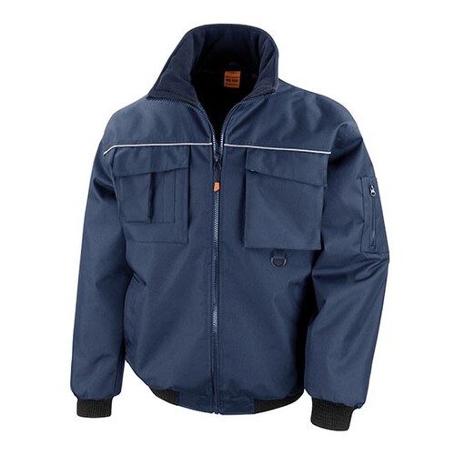 Result WORK-GUARD Sabre Pilot Jacket (Navy, 3XL)