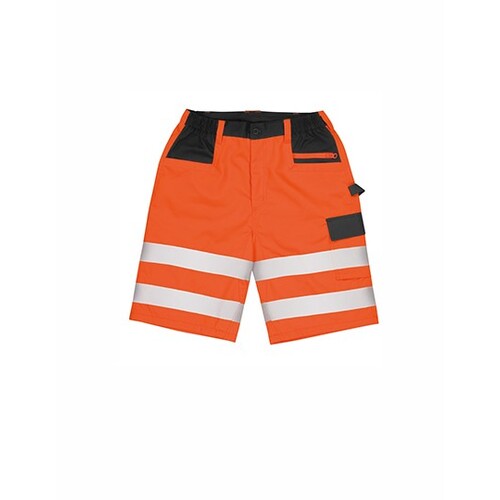 Result Safe-Guard Safety Cargo Shorts (Fluorescent Orange, XS)