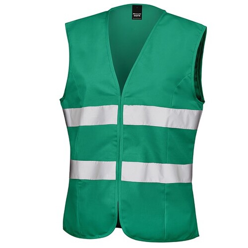 Result Safe-Guard Women´s Enhanced Visibility Fitted Tabard (Paramedic Green, XXL)